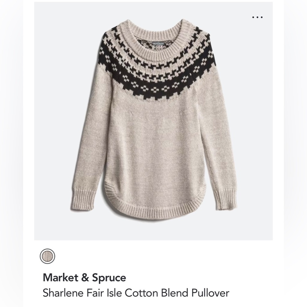 Market & Spruce Stitch Fix Sweater XL